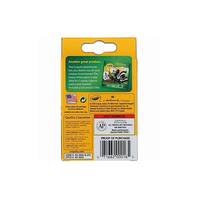 Crayola Classic Color Pack Crayons 16 ea.