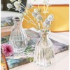 FANTESTICRYAN Glass Bud Vases Set of 3, Clear Vase 1.9"L
