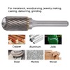Carbide Burr Rotary File Single Cut Die Grinder Tool for