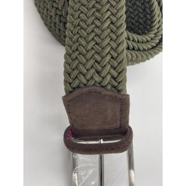 beltology NEW BELTOLOGY For Men Handmade Size 30 handwoven radius belt in olive
