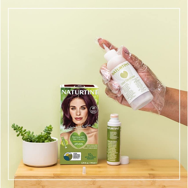 NATURTINT HAIR COLOR, 4M, MHGNY CHSTN, 5.28 FZ