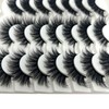 VOCOAK Mink Lashes Wispy Fluffy Cat Eye Strip Lashes Pack