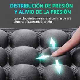 Airnest Cojin para Avion SWZEC CQD Negro Portatil para Lumbar