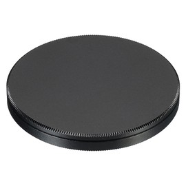 PATIKIL 62mm Lens Cap, Camera Lens Cap Cover Universal Front Metal Lens Filter Stacks Cap Protective Case for 62mm Camera Circular Polarizing Fader ND Filter, Black