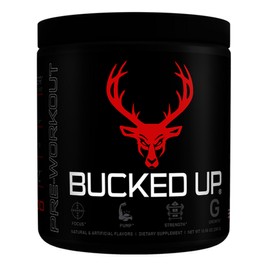 Bucked Up Pre Workout 30 servings, 315g, 1 piece, Blood Raz / Bucked Up Pre Workout 프리워크아웃 30서빙, 315g, 1개, Blood Raz