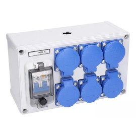 generic Caja De Enchufe Impermeable Para Exteriores, Toma De Pared,