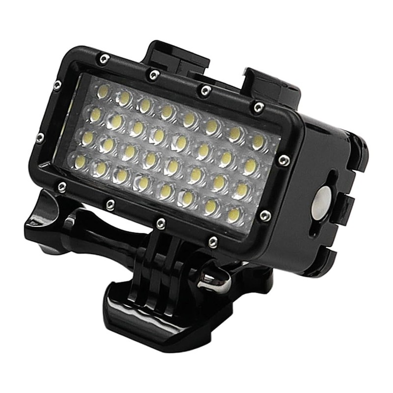 Tiardey Underwater Lighting Powerful Dimmable Waterproof LED Video Light 45M
