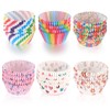 600 Pcs Cupcake Baking Muffin Cupcakes Paper Wrappers Cases Liners,