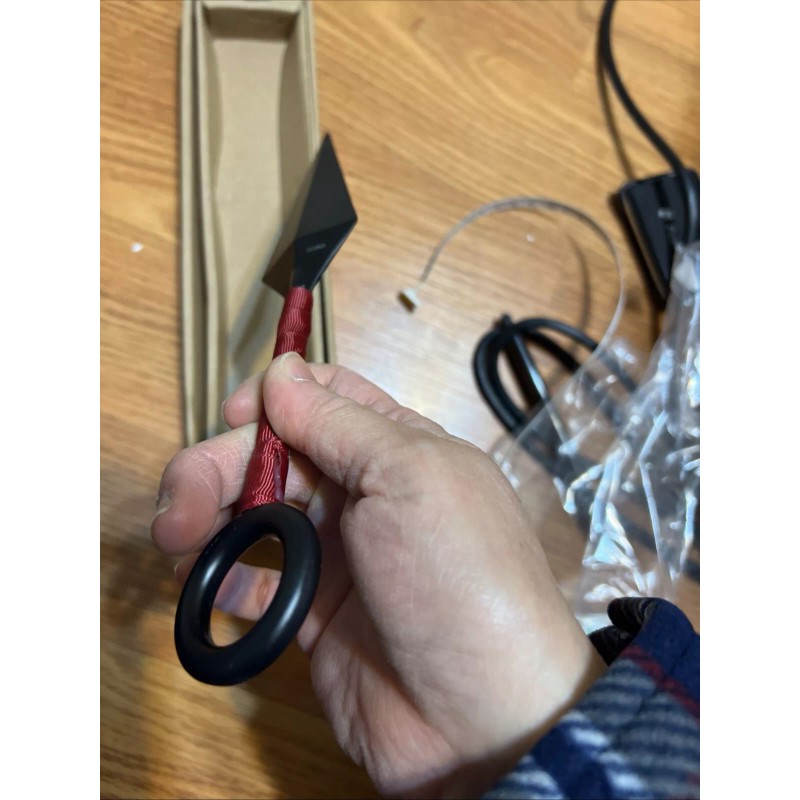 Hero's Edge Naruto Fixed Blade Ninja Kunai Wrapped Handle 9”