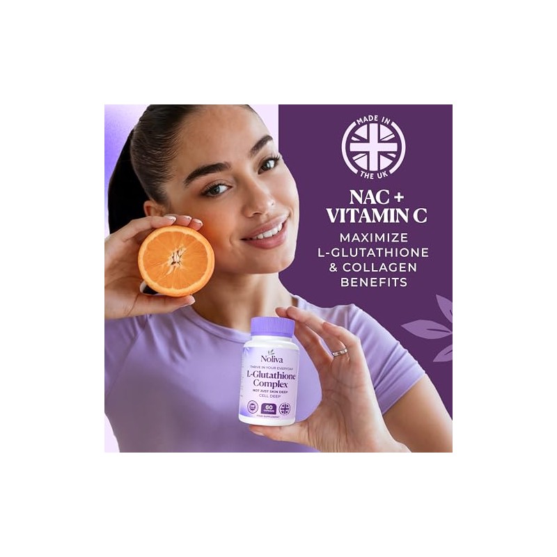 Glutathione Supplement | 1 Month Supply | Cellular Defence &