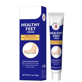 Cracked Heel Repair Cream, Healthy Feet Cream, Foot Cream for Cracked Heels and Dry Skin, Feet Hard Skin Remover, Instantly Boosts Moisture Levels, Creates a Protective Layer