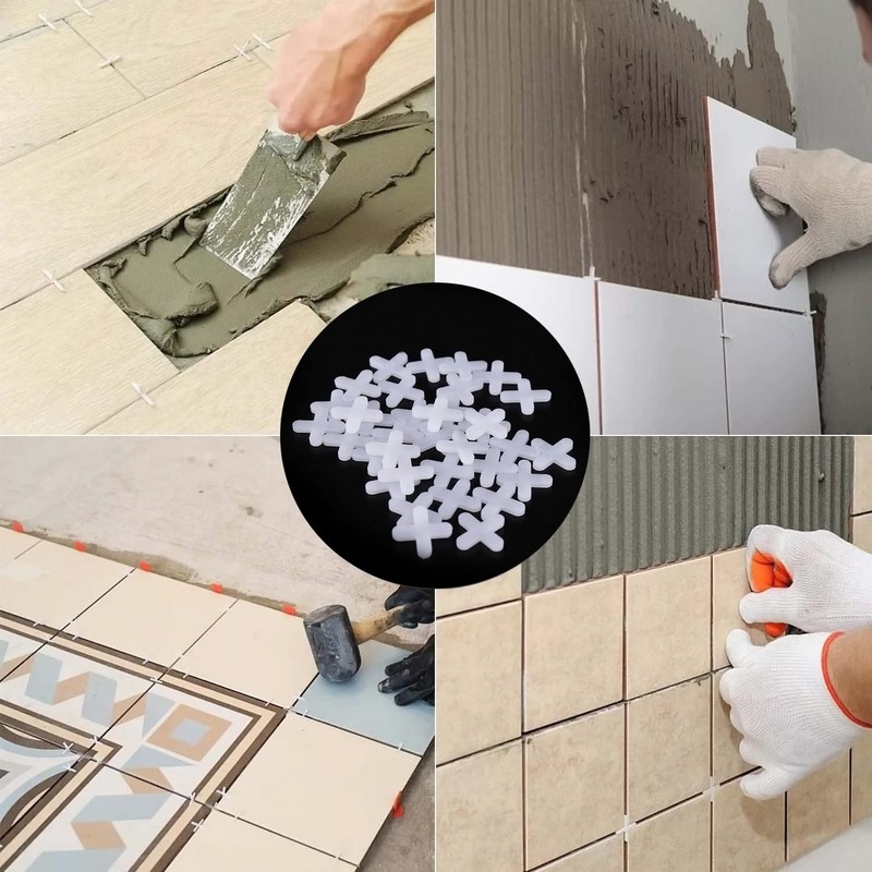 Tile Cross,1000 pcs Tile Spacers Tiles Cross Spacers Tile Leveling
