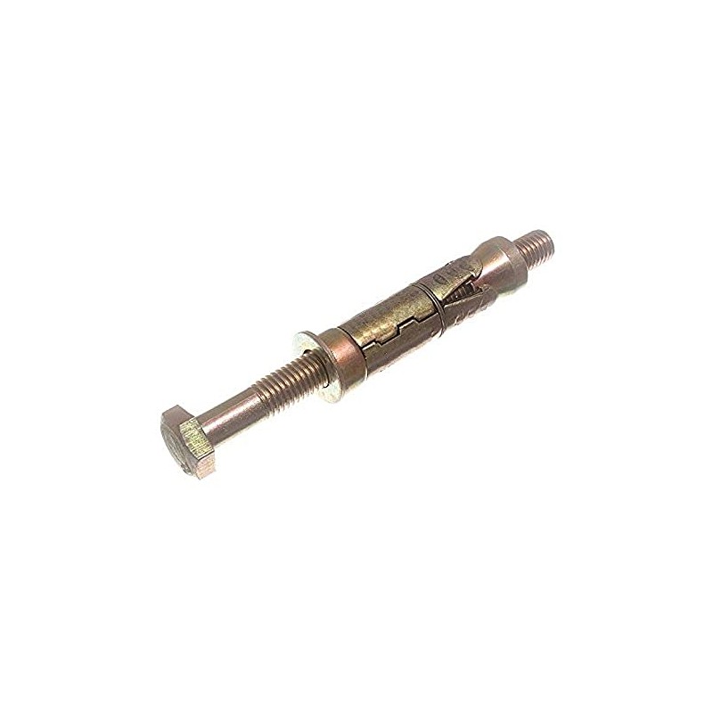 Merriway BH03957 (2 Pcs) YZP 8.8 Steel Hex Head Loose