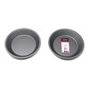 Lets Cook Cookware 8 Inch Traditional Pie Dish Twin Pack,