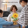 3d Puzzle Flower Sunflower | Diy | Bouquet Of Flowers