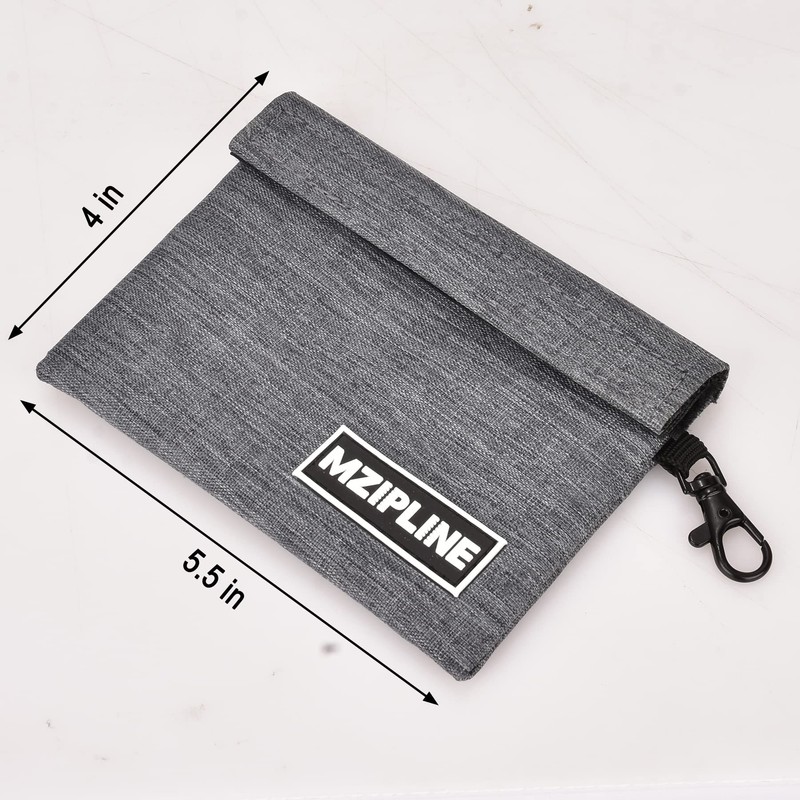 MZIPLINE Bolsa antiolor, impermeable, impermeable, a prueba de aromas, con