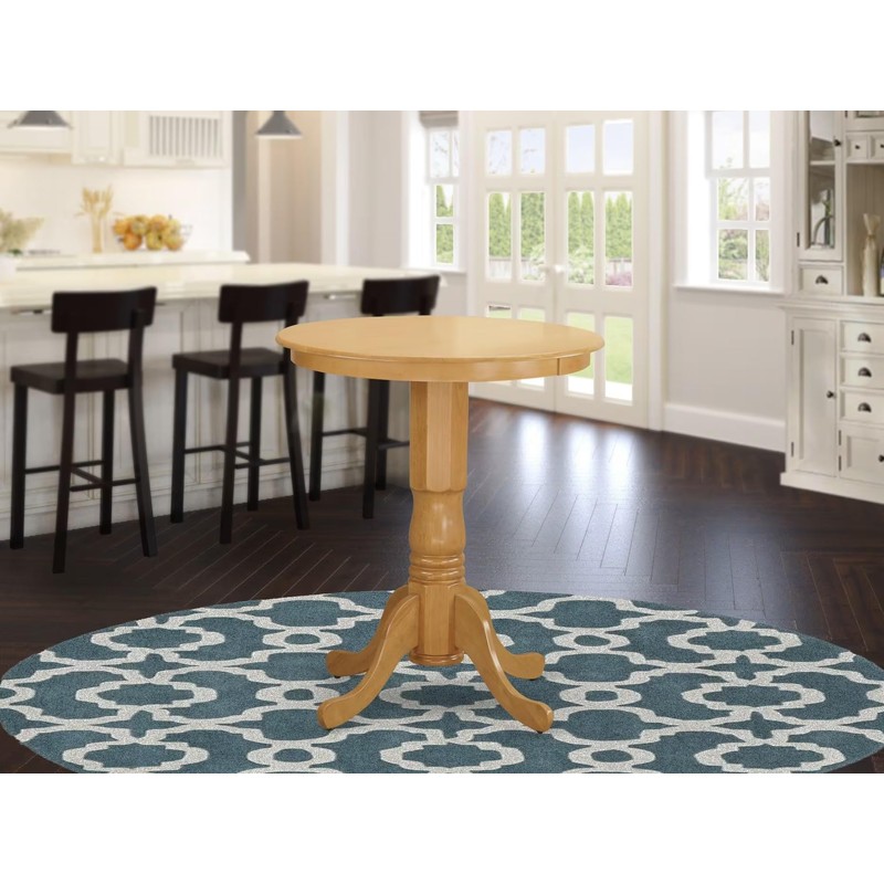 East West Furniture EDT-OAK-TP Eden Counter Height Dining Table -