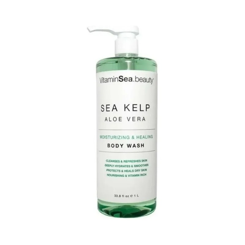 Jabón Liquido Corporal Aloe Vera Vitamins And Sea Beauty 1l