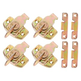 HOMSFOU 4pcs Dining Table Lock Drawer Buckle Accesorios para Escritorio Desk Accessory Table Hardware Table Connector Table Buckle Connectors Table Leaf Latch Hardware Accessories Iron
