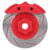 4Pcs Metal Simulation Brake Disc Calipers for Traxxas TRX4 TRX6
