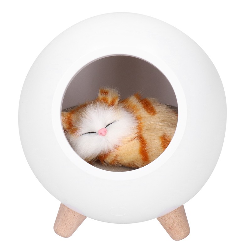 LED Night Light USB Charging Cute Pet House Touch Dimming