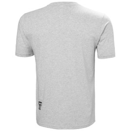 Helly-Hansen Men's HH Tech Logo T-Shirt, 950 Grey Melange, X-Large