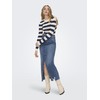 ONLY ONLEmma Life Women's Midi Jeans Skirt with Slit and
