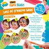 Paint Pop Paint Sticks For Kids - 12 Pack Face