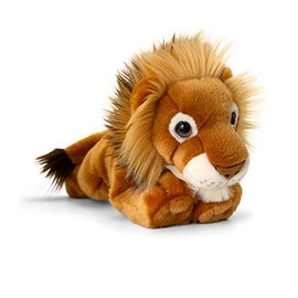 Keel Toys Big Cat Pendants Plush Lion Soft Toy Lying Down 30 CM
