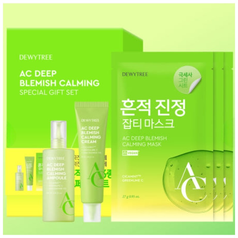 DEWYTREE AC Deep Blemish Calming Special Gift Set 5items [SUMMER