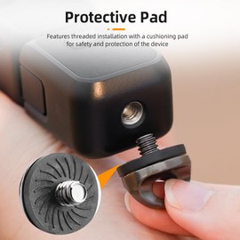 [Coyktonty] Compatible with DJI Osmo Pocket 4 3/INSTA360 X5 X4 X3 /GO 3S/GO 3/GoPro Series/Osmo Action 5 Pro/4 3 Strap Neck Strap 123CM Length Safety Cord (Black)