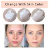 Colour-Changing Foundation, Flawless Concealer Foundation Make-Up, Moisturising Liquid Make-Up Cream