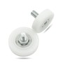 ChasCoCo Drawer Rollers Replacement Pulleys 19mm Diameter 4pcs Drawer Pulley