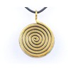 'Orpanit® Orgonite Amulet "DoubleSided Spiral Amulet