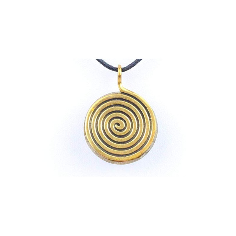 'Orpanit® Orgonite Amulet "DoubleSided Spiral Amulet