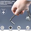 MOLZINY 8pcs Allen Key Set Bicycle Mini Hex Key Hex