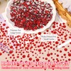 21000Pcs Red Rhinestones for Bedazzling Kit, Mix Sizes Jelly Bedazzling