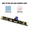 RQG 8MP USB Camera Module, IMX179 Fixed Focus 4K Lightburn