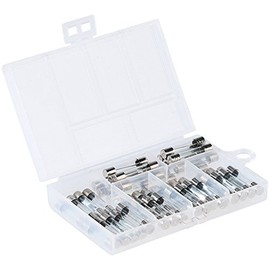 AGT Sortiment Kleinteilebox: Sortimentskasten Glassicherungen 6 x 30 mm, 5-30 A, 48-teilig (Sortimentskisten, Sortimentkasten, glassicherung)