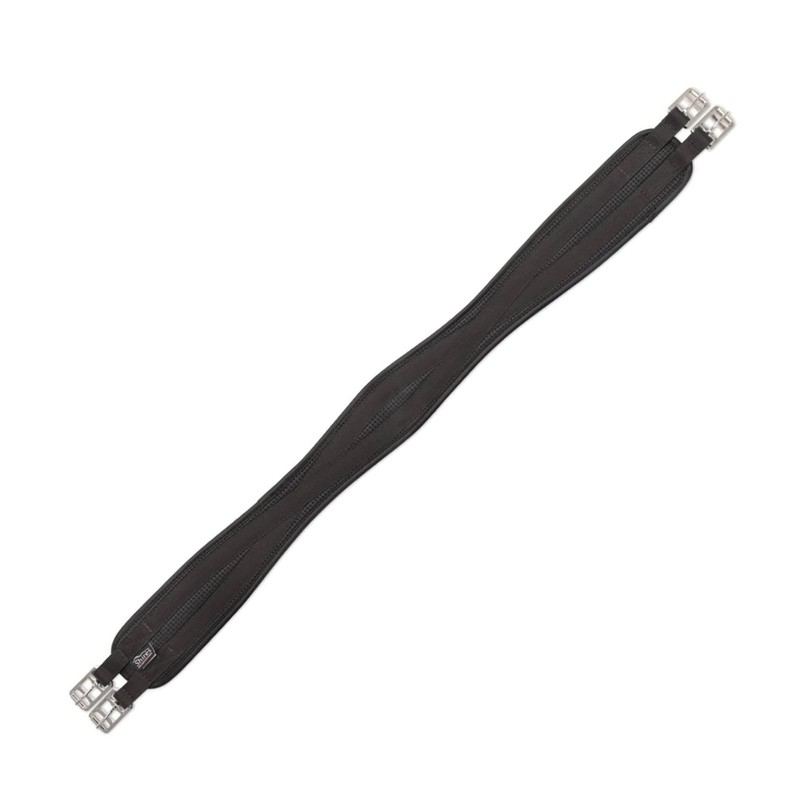 ANTI-CHAFE CONTOUR GIRTH HORSE TACK SADDLE STRAP [BROWN] [40"]