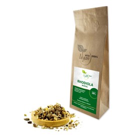 VITAI DEAL Vegan® ROSENWURZ - Wurzel 300g geschnitten & getrocknet - Rhodiola rosea - ROSEN - WURZWUZEL - Rosenwurzwurzel Kräuter Tee & Aufguss, ohne Zusatzstoffe.