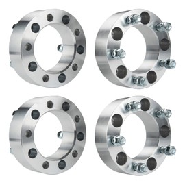 SIZZER 2 inch 5X5.5 Wheel Spacers 9/16“ x18-110mm Wheel Adapters for Ram 1500 2002-2010, Dakota 2005-2010, 1500 2011-2011, Durango 2004-2009, Aspen 2007-2009, Not Hub Centric, 4pcs