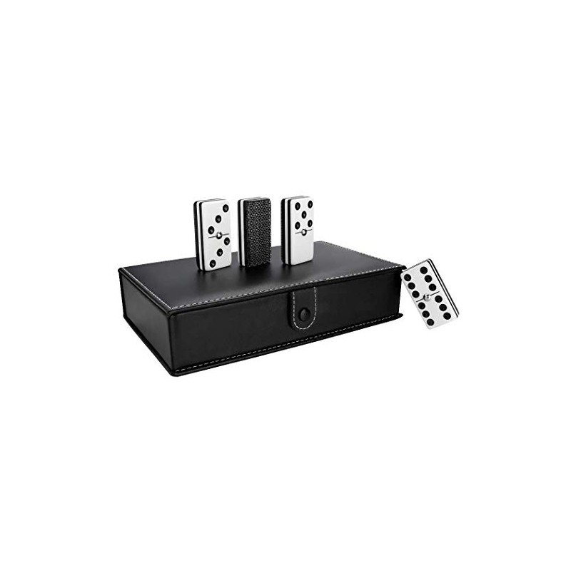 Domino Ingles 5 Capas Baraja Plata