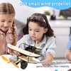 WALWAL 8pcs 2 Blades 55mm Fan Shape Propellers for 1mm