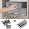 ENUMAIL Underbed Storage Bins, Foldable Under Bed Blankets Container, Organizer