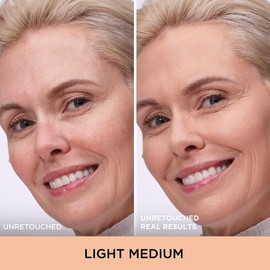 IT Cosmetics CC+ Cream Natural Matte (Light Medium) - Poreless Full Coverage Foundation With SPF 40, 16HR Shine Control, Color-Corrector, Skin-Balancing Serum, Noncomedogenic - 1.08 fl oz