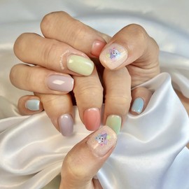 Dara Beauty May 2025 Art of the MonthBear Nail❣ - Nail Glue / 다라뷰티 2025년 5월 이달의아트곰돌이네일❣ - 네일글루
