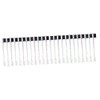 FRCOLOR 24pcs Dual End Eyebrow Brush Comb Edge Brush for Precise Eyebrow Grooming for Makeup and Everyday Use Women Makeup Supplies