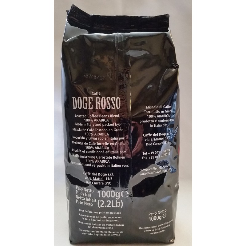 Coffee: Caffè Del Doge Rosso 2.2 Lb Roasted Coffee Beans