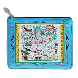 Catstudio Minnesota Zipper Pouch Purse | Holds Your Phone, Coins, Makeup, Dog Treats, & Tech Tools
